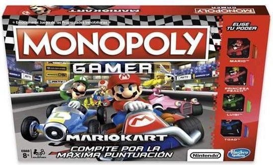 Thumbnail van een extra afbeelding van het spel Mario Kart Monopoly Gamer - Spaanse Editie