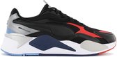 Puma BMW M Motorsport RS-X3 - Heren Sneakers Sport Casual Schoenen Zwart 306498-02 - Maat EU 40 UK 6.5