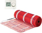 6.0m² StickyMat 200W/m² Elektrische vloerverwarming mat | WARMUP | + Gratis TEMPO Klokthermostaat