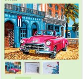 Schilderen op nummer Cuba 40x50 met frame