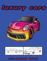 Luxury Cars Coloring Book