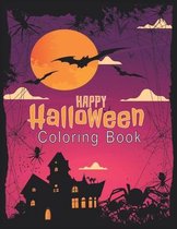 Happy Halloween Coloring Book