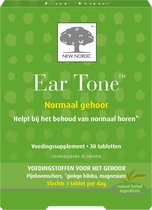 NEW NORDIC Ear Tone - Gehoor, evenwicht en zenuwen 30 tab NL