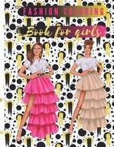 Fashion Coloring Book For Girls