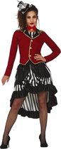 Fiestas Guirca Kostuum Ringmaster Polyester Rood/zwart Maat 38/40