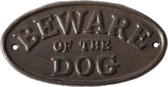 Bord "Beware of the dog"