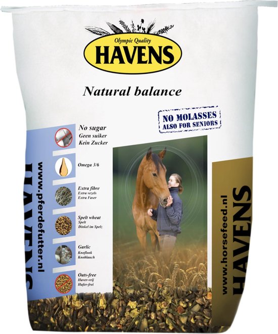 Foto: Havens natural balance paardenmuesli