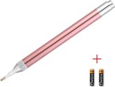JDBOS ® Diamond Painting pen met licht – LED lichtpen – inc. 2 AAA batterijen