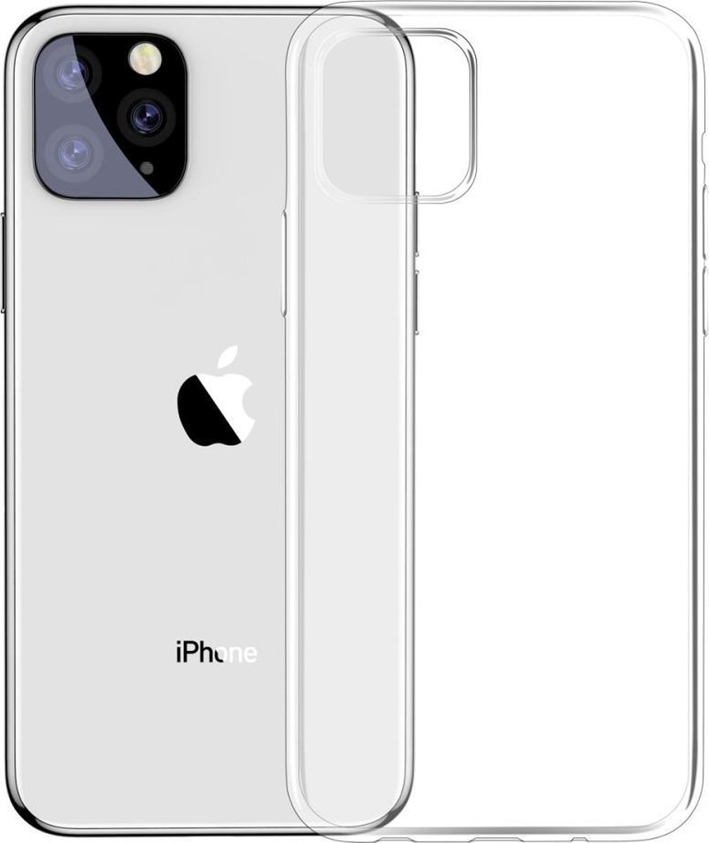 iPhone 11 Pro Max Hoesje - iPhone 11 Pro Max Case - iPhone 11 Pro Max Back Cover - Transparant - Doorzichtig - Siliconen