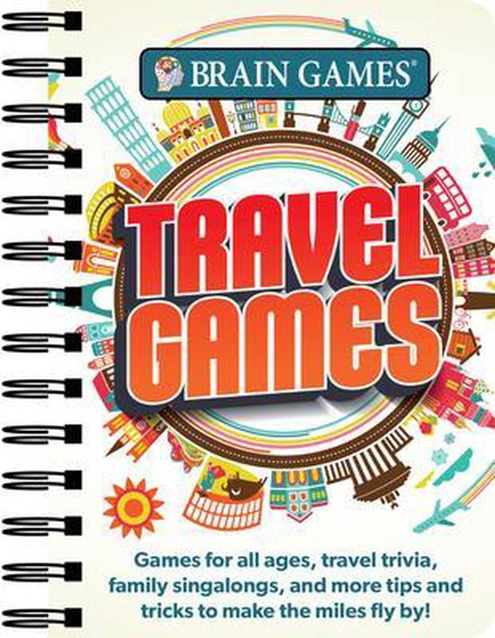 mini travel games book