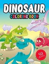 Dinosaur Coloring Book 50 DESIGNS: Dinosaur Coloring Book for kids