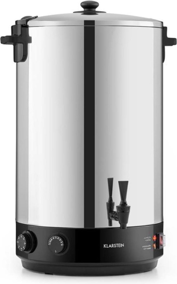 KonfiStar 40 weckautomaat drankendispenser 40L 2500 Watt 110°C 120 min. rvs