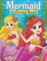 Mermaid Coloring Book for Kids