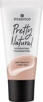Essence - Pretty Natural Hydrating Foundation 24H Long Lasting Moisturizing Face Primer 110 Cool Beige 30Ml