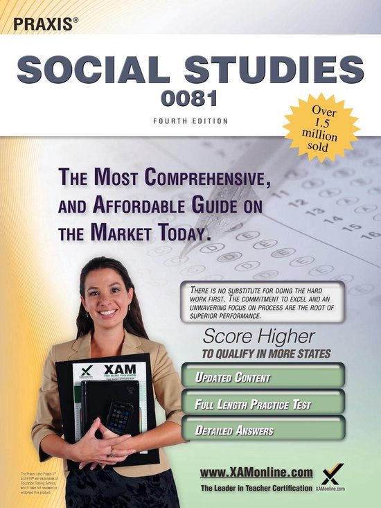 Praxis Social Studies 0081 Teacher Certification Study Guide ... - cover