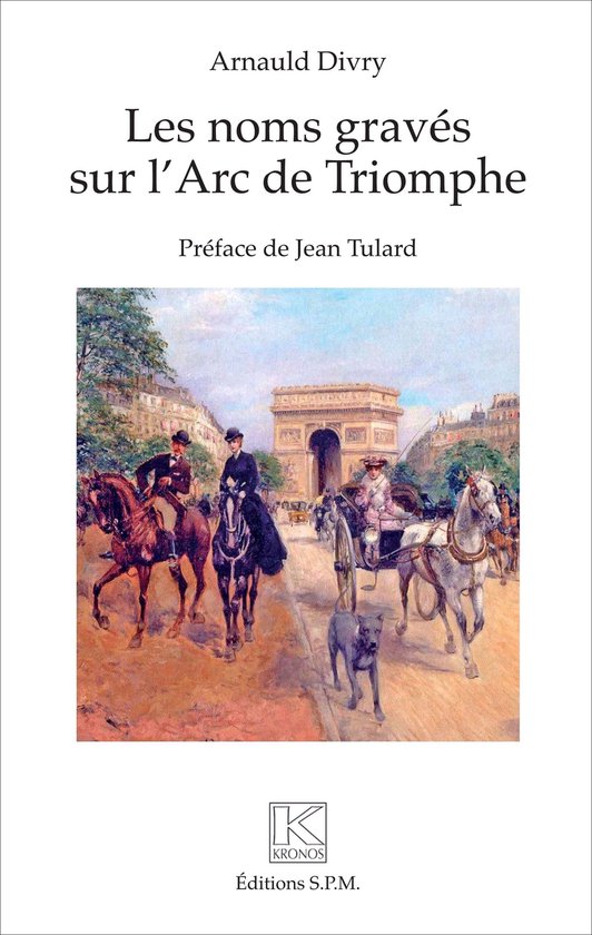 Les noms gravés sur l'Arc de Triomphe - cover