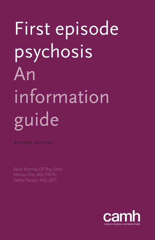 Information Guide First Episode Psychosis (ebook), Sarah Bromley, Ot