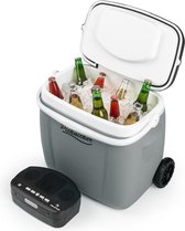 Picknick Trolley muzikale cooler 36l koelboxtrolley BT luidspreker - grijs