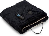 Klarstein Dr. Watson SuperSoft elektrische deken 120W 180x130cm knuffelzacht , Oppervlakte van Teddy-pluche