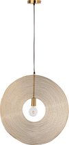 The donut - Hanglamp - cirkel - metaal draad - goud - large