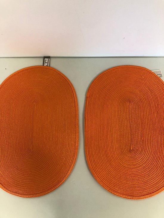 oranje placemat - set van stuks | bol.com