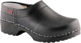 Gevavi Fullfit Black Sabots de chaussures flexibles fermés PU Hommes