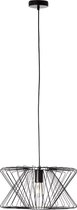 BRILLIANT George Town hanglamp 1-vlam zwart binnenverlichting, hanglampen | 1x A60, E27, 40W, geschikt voor normale lampen (niet inbegrepen) | A ++ | In hoogte verstelbaar / kabel kan worden 