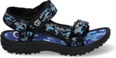 Braqeez Sky Sport Jongens Watersandalen - Blauw/Print - Textiel - Klittenband