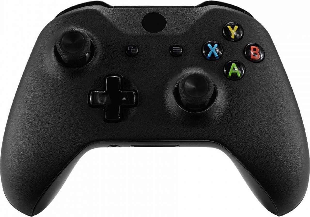Xbox One S Draadloze Controller Leer Zwart Custom