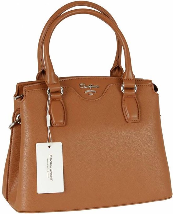 DAVID JONES Kleine Schoudertas Voor Dames Tas Mobiele Telefoon Van Hard Pu Leer Kettingen Met 3 Vakken Avond Shopping City Trend Wit One Size 2047819551