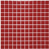 0,90m² - Mozaiek Tegels - Barcelona Vierkant Rood 2,3x2,3
