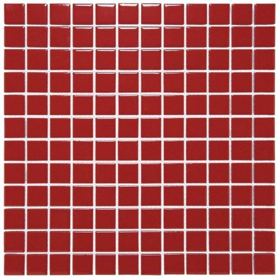 Schuine streep Makkelijk te gebeuren benzine 0,90m² - Mozaiek Tegels - Barcelona Vierkant Rood 2,3x2,3 | bol.com