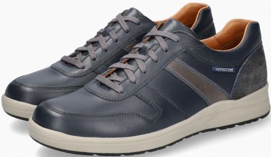Mephisto VITO heren sneaker - blauw - maat 47.5 | Bestel nu!