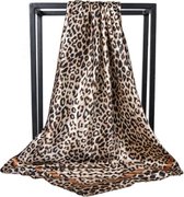 Stijlvolle Sjaal Tijger / Panter print - Leopard - streep goud  - Hoofdband - Sjaaltje - Bandana - Haarband | Dots | Elegant - Casual Klassiek - Zakelijk - Tijdloos | Chique om nek – arm of a