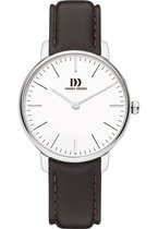 Danish Design IV12Q1175 horloge dames - bruin - edelstaal