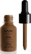 NYX Professional Makeup Total Control Drop Foundation - Deep Sable TCDF18 - Foundation - 13 ml