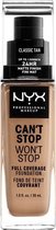 NYX Professional Makeup Can't Stop Won't Stop Foundation - Classic Tan