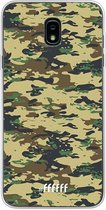 Samsung Galaxy J7 (2018) Hoesje Transparant TPU Case - Desert Camouflage #ffffff
