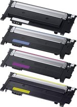 Inktdag huismerk toner cartridge alternatief voor Samsung CLT-P404C (Samsung CLT-K404S, CLT-C404S, CLT-M404S, CLT-Y404S), Multipack van CMYK 4 kleuren