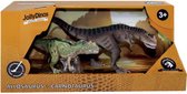 JollyDinos - Allosaurus + Carnotaurus - dinosaurus - 2pack
