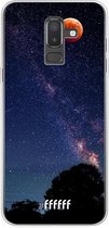 Samsung Galaxy J8 (2018) Hoesje Transparant TPU Case - Full Moon #ffffff