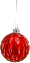 Oneiro's luxe kerstbal KATIL Multi – ø80 mm- kerstbal - luxe verpakking – kerstcollectie – kerstdecoratie – kerstboomhanger – kerstversiering
