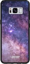 Samsung Galaxy S8 Hoesje TPU Case - Galaxy Stars #ffffff