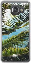 Samsung Galaxy A3 (2016) Hoesje Transparant TPU Case - Palms #ffffff