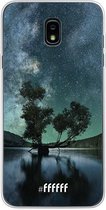 Samsung Galaxy J7 (2018) Hoesje Transparant TPU Case - Space Tree #ffffff