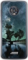 Motorola Moto G6 Hoesje Transparant TPU Case - Space Tree #ffffff