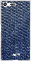 Sony Xperia XZ Premium Hoesje Transparant TPU Case - Denim #ffffff