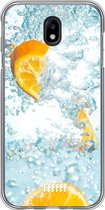 Samsung Galaxy J7 (2017) Hoesje Transparant TPU Case - Lemon Fresh #ffffff