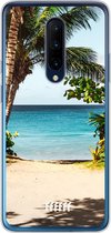 OnePlus 7 Pro Hoesje Transparant TPU Case - Coconut View #ffffff