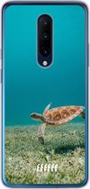 OnePlus 7 Pro Hoesje Transparant TPU Case - Turtle #ffffff